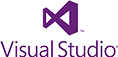 Icône Microsoft Visual Studio. icône de l'IDE de développement .NET